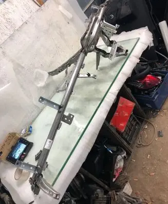 Mercedes-Benz EQA Dashboard cross member/frame bar A2436807600
