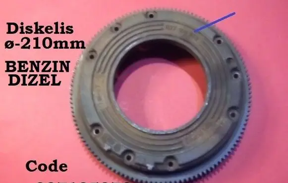 Seat Toledo I (1L) Flywheel 027105273