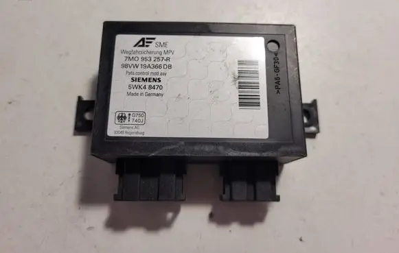 Volkswagen Sharan Immobilizer control unit/module 7M0953257R 5WK48470