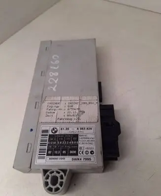 BMW 5 E60 E61 CAS control unit/module 6963828 5WK47995 2911ACAS2
