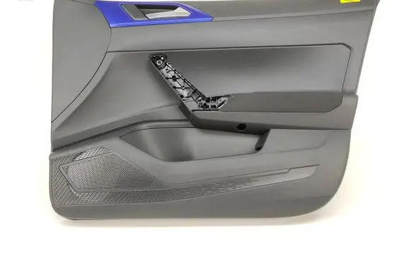 Front door card panel trim