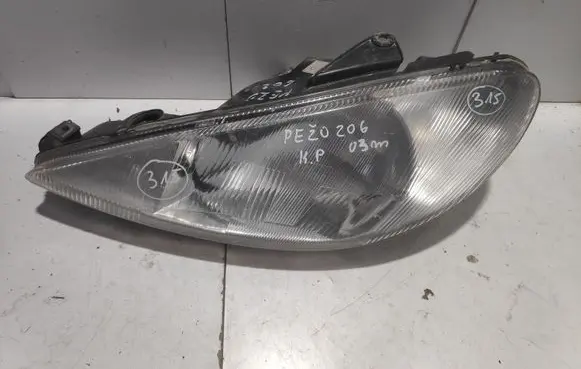 Peugeot 206 Headlight/headlamp