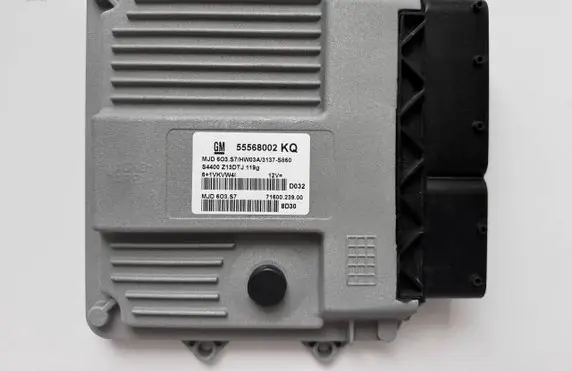 Opel Corsa D Engine control unit/module 55568002KQ 55568002 MJD603S7