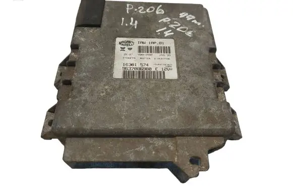 Peugeot 206 Engine control unit/module 9637086980 16301574 IAW1AP81
