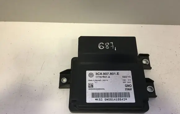 Volkswagen PASSAT B6 Hand brake control module 3C8907801E