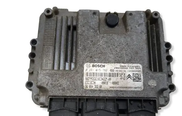 Citroen C5 Engine control unit/module 9661586080 0281015782 9666432280