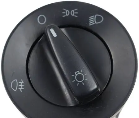 Skoda Fabia Mk2 (5J) Light switch 3B0941531B
