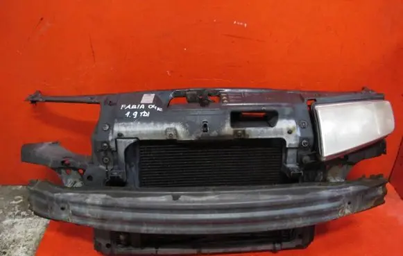 Skoda Fabia Mk1 (6Y) Radiator support slam panel 6Q0121253R 6Q0121207A