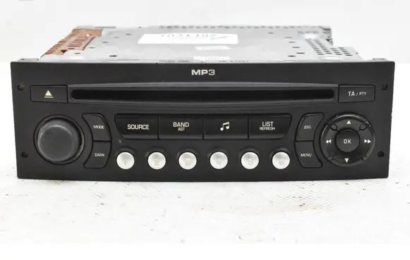 Peugeot 207 CC Radio/CD/DVD/GPS head unit 96643699XT