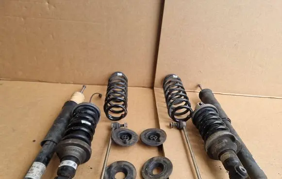 Volkswagen Golf VIII Rear shock absorber with coil spring 5WA512011FB