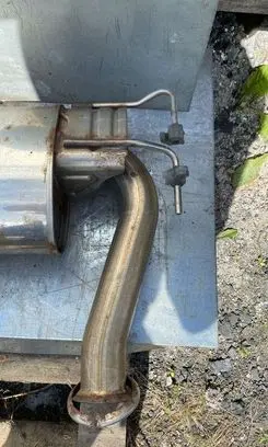 Renault Master II Rear muffler/silencer tail pipe