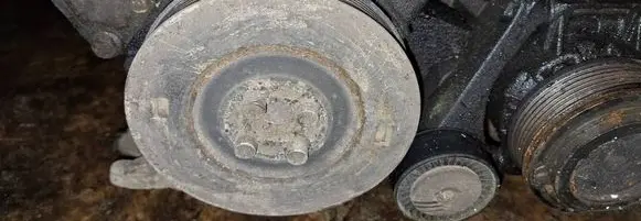 Opel Zafira B Crankshaft pulley