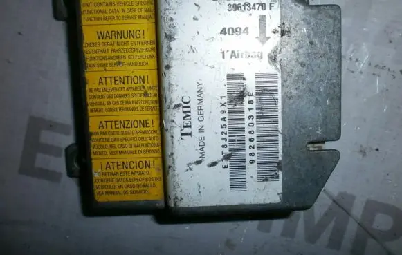 Volvo S40, V40 Airbag control unit/module 30613470F 4094