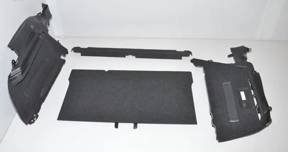 Trunk/boot lower side trim panel