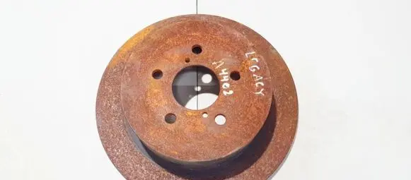 Subaru Legacy Rear brake disc neventiliuojamas