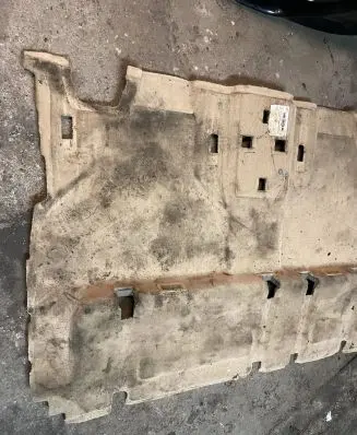 BMW X5 E70 Rear floor carpet liner 530005896493 9000412