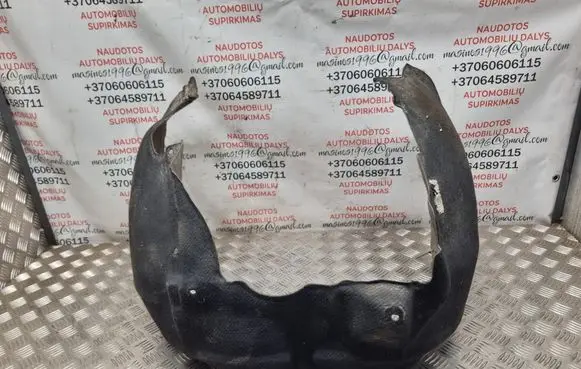 Front wheel arch liner splash guards