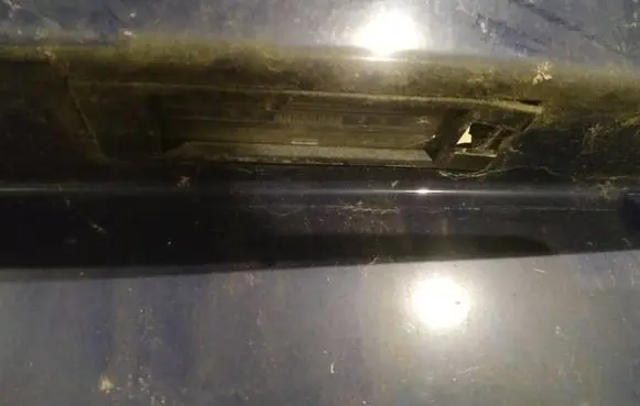 Opel Astra H Number plate light