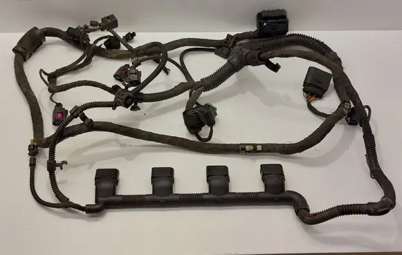 Volkswagen PASSAT B6 Engine installation wiring loom 07Z906379A 4B0973724