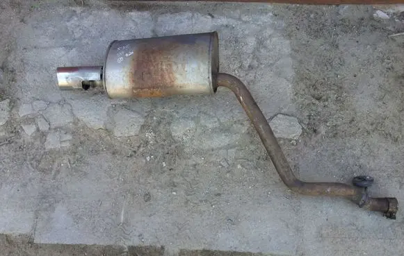 Jaguar XJ X350 Muffler/silencer 2W935230DC 001C766