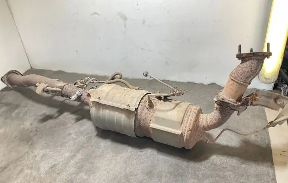 Toyota Hilux (AN10, AN20, AN30) Catalyst/FAP/DPF particulate filter 