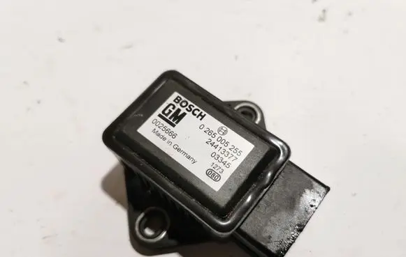 Opel Meriva A ESP acceleration yaw rate sensor 0265005255