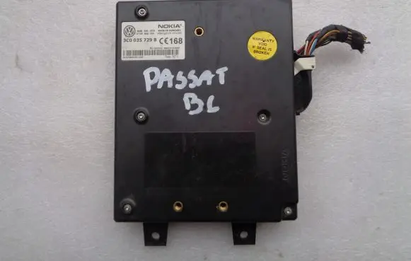 Volkswagen PASSAT B6 Bluetooth control unit module 3C0035729B