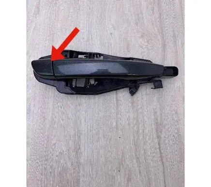 Opel Crossland X Front door exterior handle 9802977180 1503187