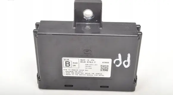 Mazda CX-30 Door control unit/module B0J8675L0