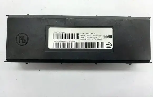 Opel Zafira C Interior fan control switch 13585586