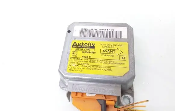 Peugeot 206 Airbag control unit/module 9636894080 550541500