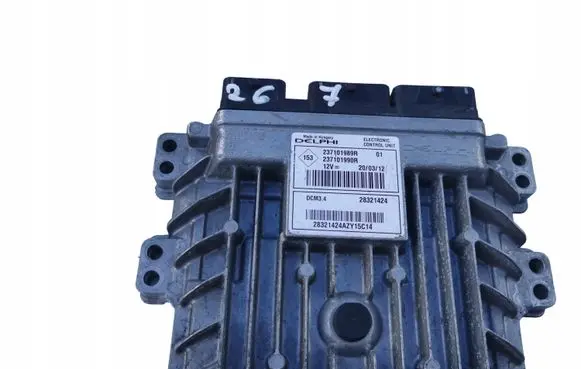 Renault Clio I Engine ECU kit and lock set 28321424