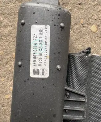 Seat Leon (5F) Parcel shelf load cover 5F9867871A 077030001402