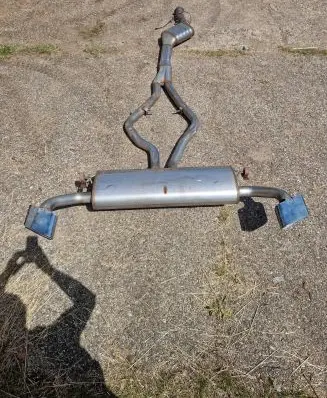 BMW X6 F16 Double Muffler 8576214 15982410 10683903