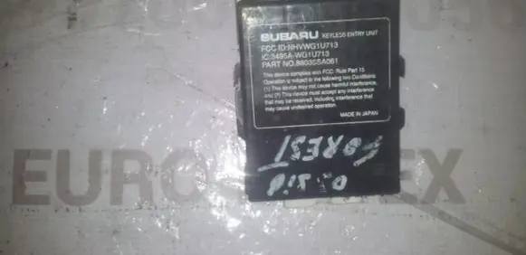 Subaru Forester SG Other control units/modules NHVWG1U713 3495AWG1U713