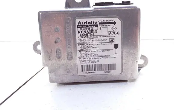 Renault Megane II Airbag control unit/module 8200367444 604289600
