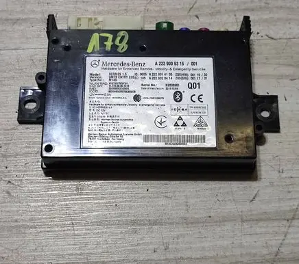 Mercedes-Benz CLA C117 X117 W117 Other control units/modules A2229005315 A2229014105