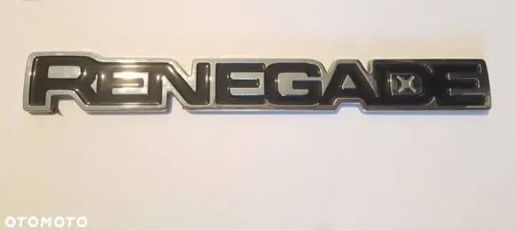 Jeep Renegade Rear door emblem/model letters 