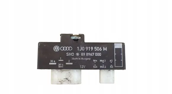 Skoda Fabia Mk2 (5J) Coolant fan relay 1J0919506M