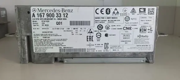 Mercedes-Benz GLE W167 Radio/CD/DVD/GPS head unit A1679003312