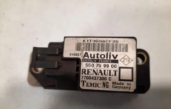 Renault Megane I Airbag deployment crash/impact sensor 550759900 7700437300C