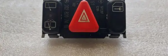 Hazard light switch