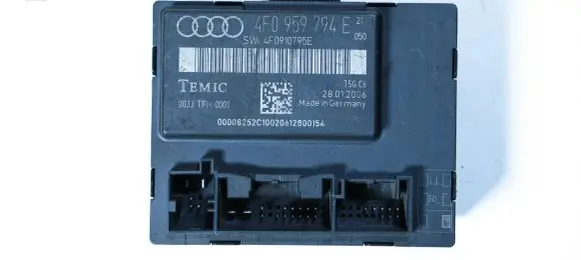 Audi A6 S6 C6 4F Door control unit/module 4F0959794E