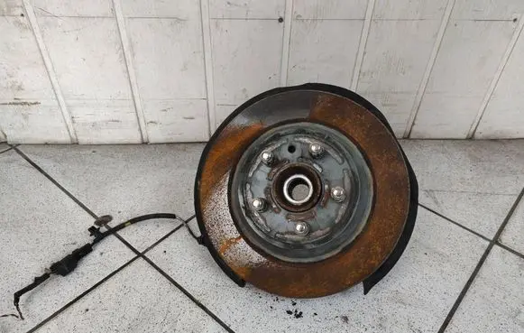 Rear wheel hub spindle/knuckle