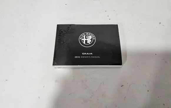 Alfa Romeo Giulia Owners service history hand book 