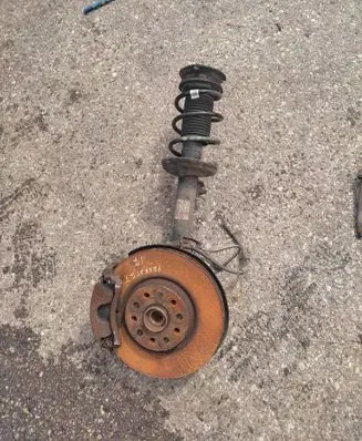 Volkswagen PASSAT B8 Front wheel hub spindle knuckle 3Q0413031BN 5Q0407257C
