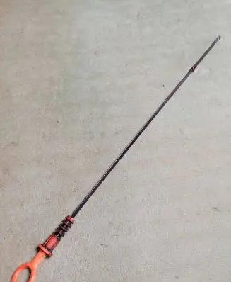 Oil level dip stick