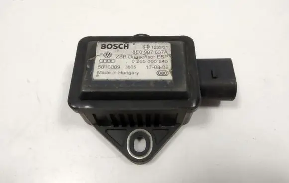 Audi A8 S8 D3 4E ESP acceleration yaw rate sensor 8E0907637A 0265005245