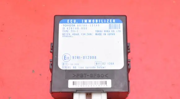 Toyota Corolla Verso E121 Engine control unit/module ECU 89780-12140