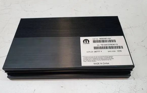 Dodge Durango Sound amplifier 68303980AA 26777